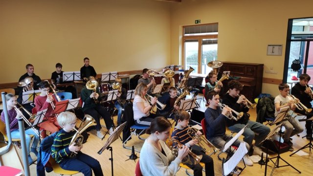 Brass Band-Sound am Probenwochenende