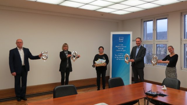 Jenoptik-Weihnachtsspende für Elterninitiative 