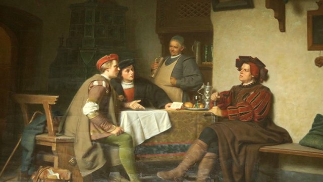 Historisches Gedenken am Hotel „Schwarzer Bär“ 