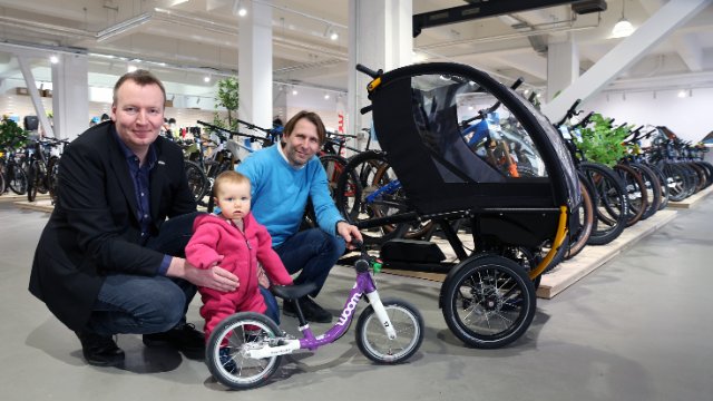 Jenaer Fahrradhandel eröffnet Laden mit Familien-Schwerpunkt