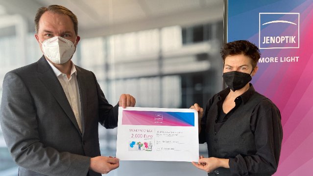 Jenoptik-Spende für Jenaer „KinderOase“