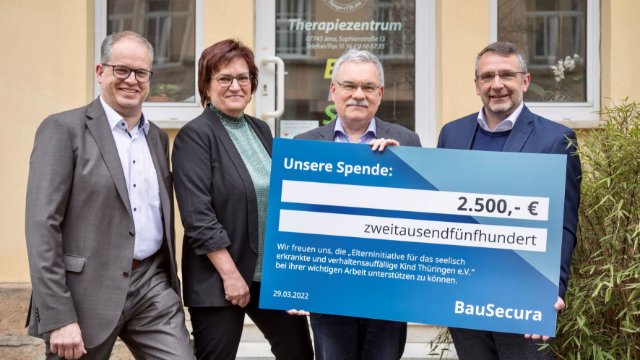 Spende: 2 500 Euro für Jenaer Elterninitiative
