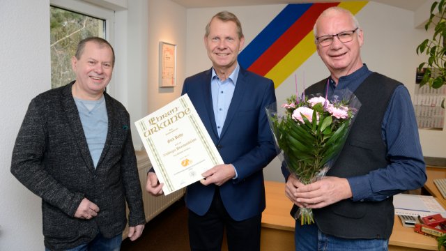 30-jähriges Firmenjubiläum in Camburg