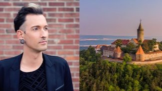 Porzellan-Experte Fabian Kahl auf der Leuchtenburg