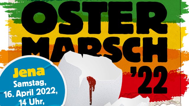 Ostermarsch-Demo in Jena angekündigt