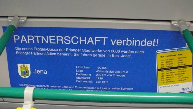 35 Jahre Städtepartnerschaft Jena-Erlangen