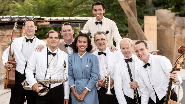 The Swingin‘ Hermlins im Volkshaus