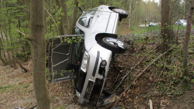 Von der Fahrbahn abgekommen