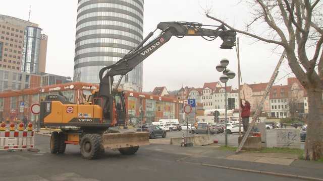 Kollegiengasse bleibt noch bis Ende April gesperrt 