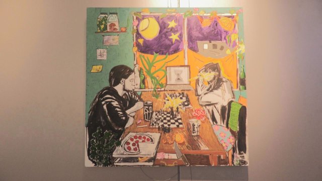 Kunstaustellung in der Neuen Mitte