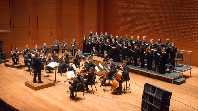 Ensemble der Universität Yale musiziert für den Martinsschmaus in der Stadtkirche