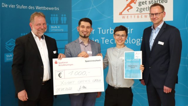 Gründerwettbewerb „get started 2gether“ für Start-ups 