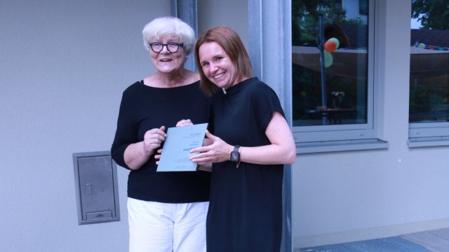 Zertifikat für Kindergarten Jenzigblick