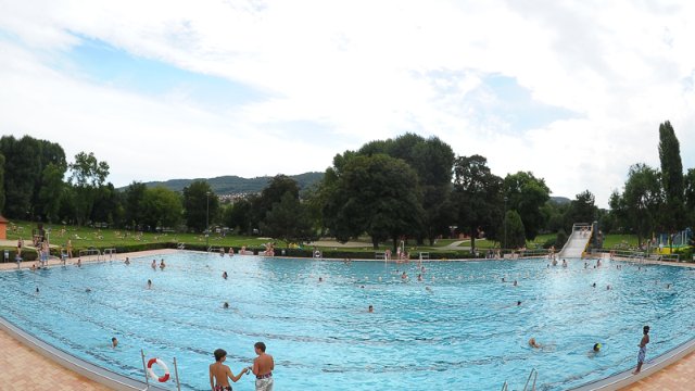 Besucherrekord in den Freibädern am Hitze-Wochenende