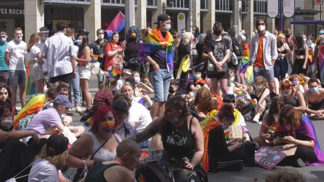 Dritter Christopher Street Day Jena am Samstag