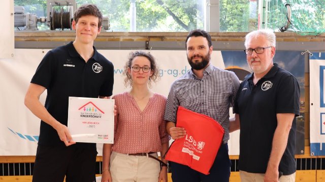 Handballverein erhält Siegel als „Sportverein aktiv im Kinderschutz“