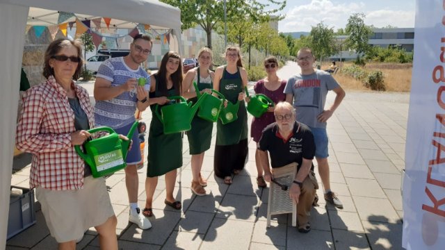 Mit „Lobedas Gießtagen“ Bäume durch die Hitzewelle bringen 
