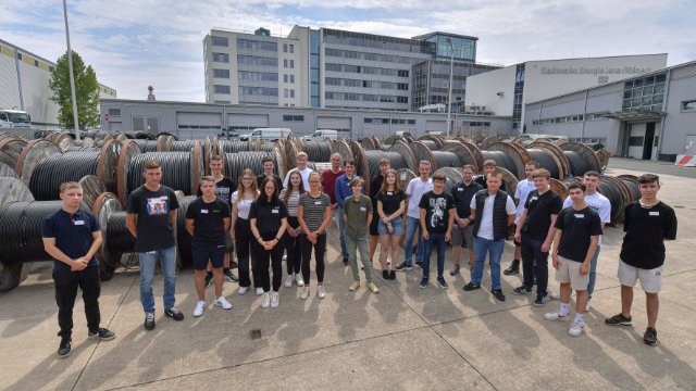 25 neue Azubis in Stadtwerke Jena Gruppe