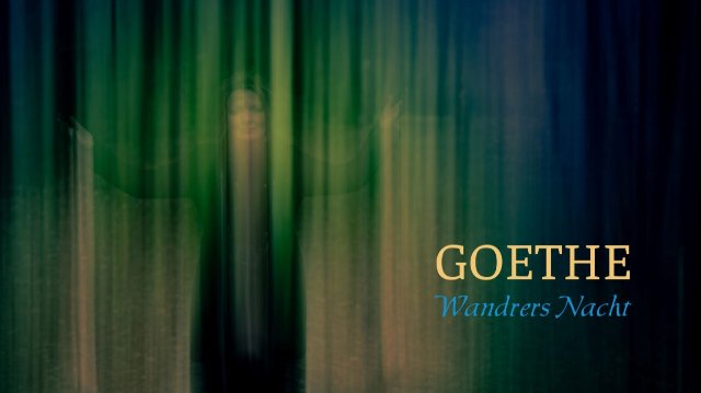 Romantikerhaus: Schauspiel-Solo zum Goethe-Geburtstag 