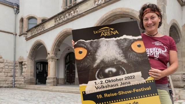 Lichtbildarena Anfang Oktober im Volkshaus