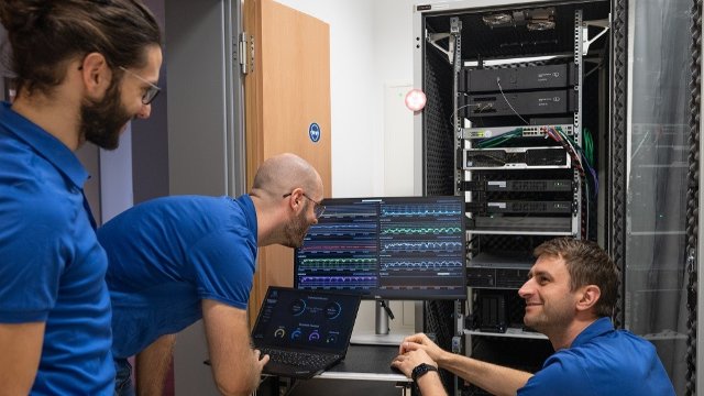 Faser-Teststrecke zwischen Jena und Erfurt 