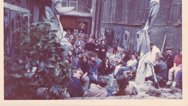 Ausstellung zu „Jenaer Hofvernissagen (1986-1989)"