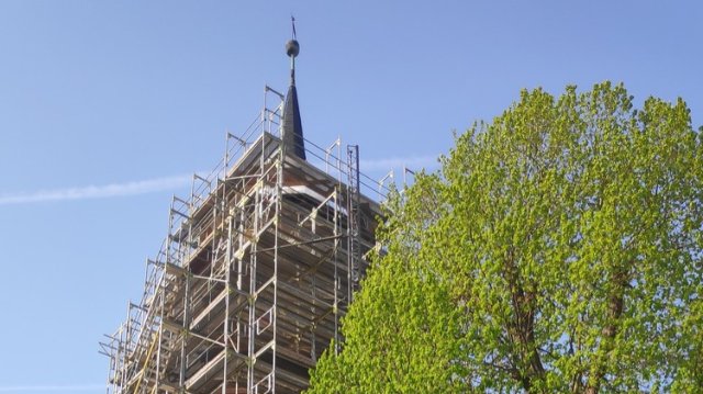 Knopffest an der Kirche Ammerbach