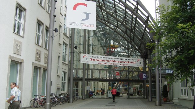 Verkaufsoffener Sonntag in der Goethe Galerie