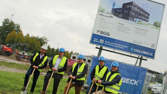 Spatenstich für neuen FBGS-Firmensitz in Göschwitz