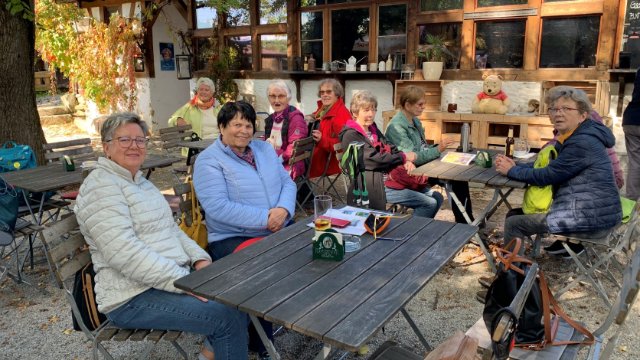 Bei Senioren-Sternwanderung unterwegs