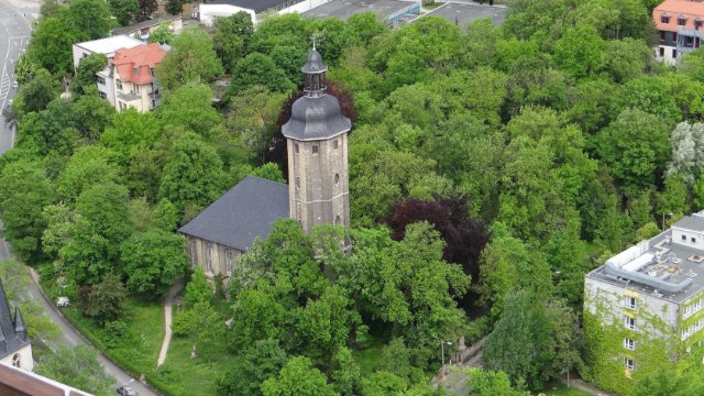 Arbeitseinsatz auf dem Johannisfriedhof