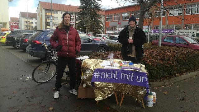 Aktionstag des Bündnisses #nichtmituns 