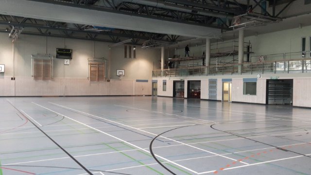 Turnhalle wieder für Schul- und Vereinssport nutzbar