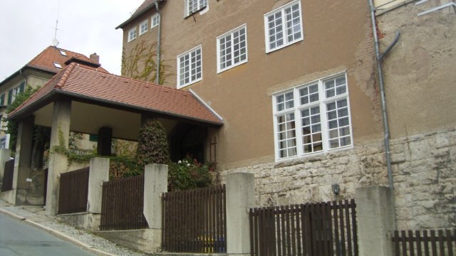 Bernd Lohse liest im Melanchthonhaus