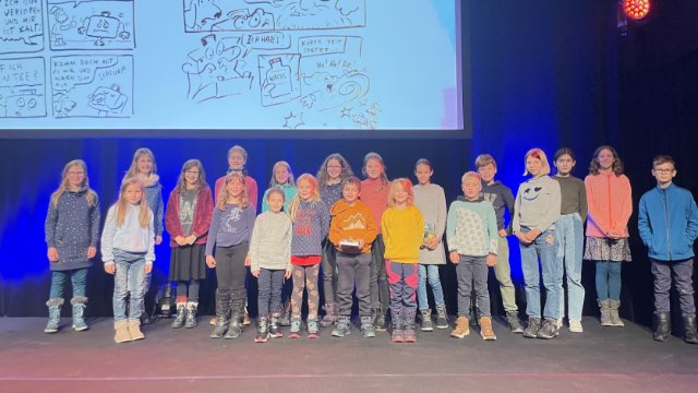 Abschlussfest des Leseprojektes 