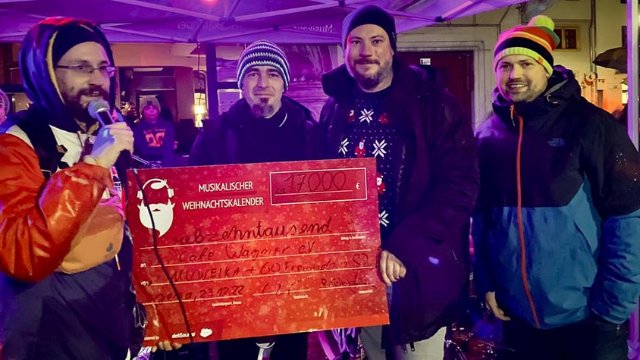 Muweika sammelt 17 000 Euro für das Café Wagner