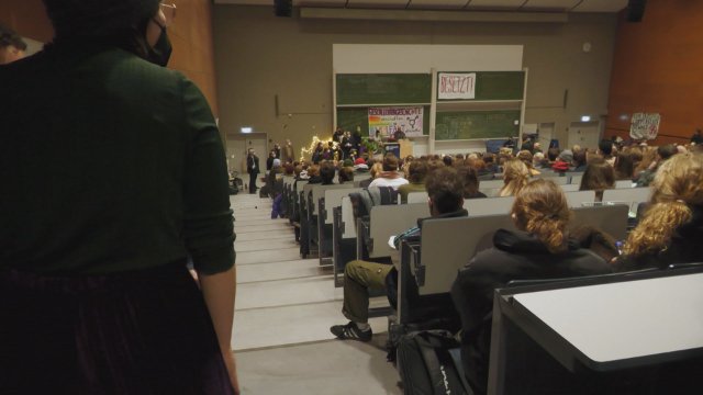 Hörsaal-Besetzung endet – Bündnis gegründet
