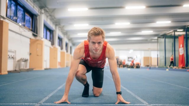 Sprinter Felix Jahn bei Deutschen Meisterschaften auf Platz 6
