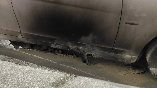 Fahrzeugbrand im Jagdbergtunnel