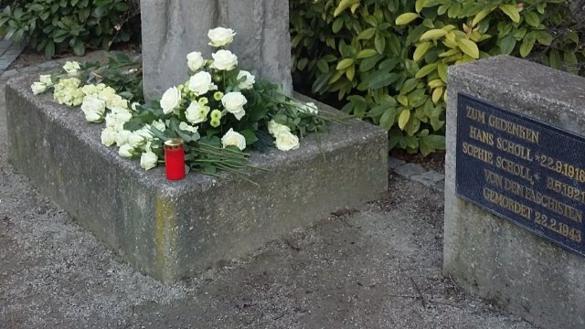 Im Gedenken an die Geschwister Scholl