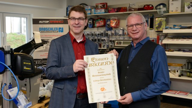 45. Jubiläum des Werkstattausrüsters Dröschler