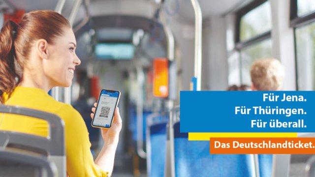 Deutschlandticket: Verkaufsstart in Jena am 3. April