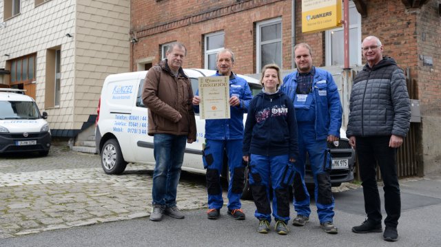 Klempnerei Marco Künzel feiert 45. Bestehen