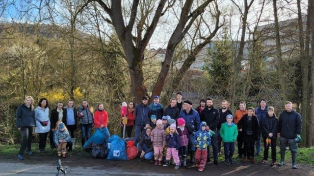 Müllsammel-Einsatz am Gembdenbach 