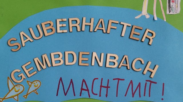 Kita ruft zur Umweltschutzaktion am Gembdenbach auf