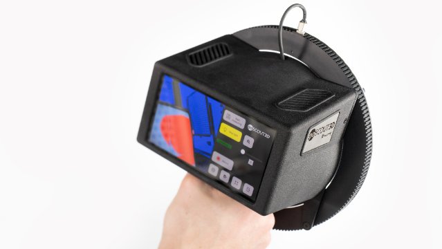 Mobiler 3D-Scanner misst Objekte im Handumdrehen