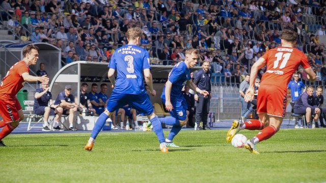 FC Carl Zeiss Jena trennt sich 2:2 von ZFC Meuselwitz 
