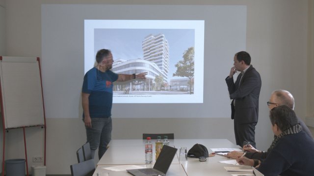 Bauplanung für Geschäftssitz: Für die Digitalagentur dotSource werden die Weichen in die Zukunft gestellt