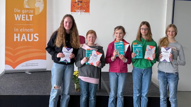 Antonie und Charlotte sind die besten Vorleser in Ostthüringen 