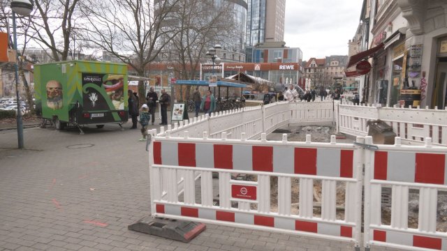 Bauruhe für die Baustelle in der Johannisstraße 